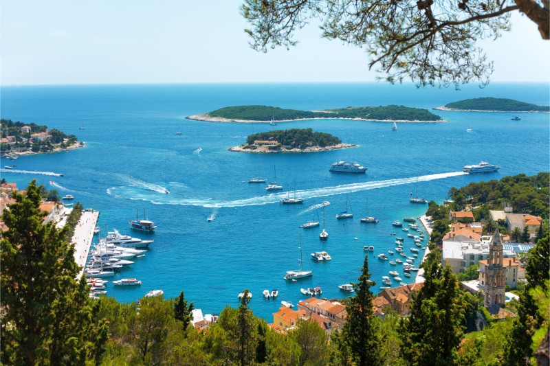 Hvar - boarding port