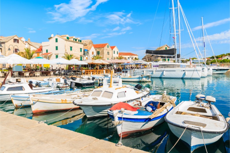 Primošten - boarding port