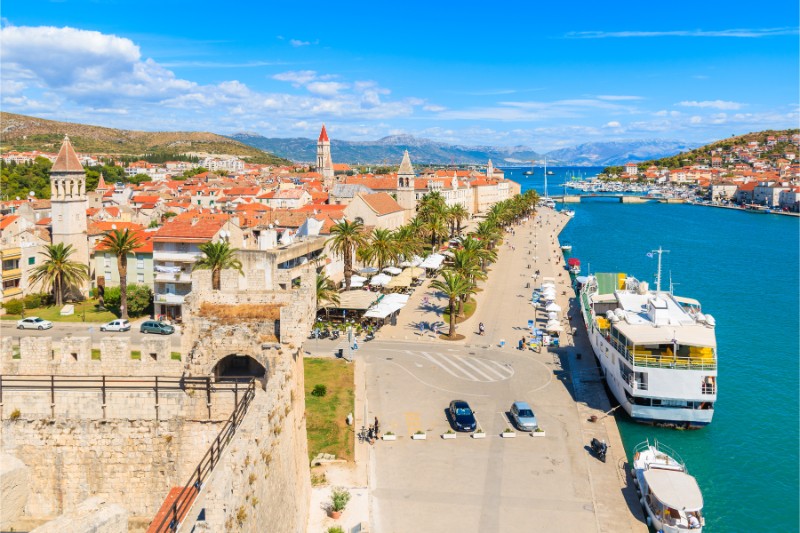 Trogir - boarding port